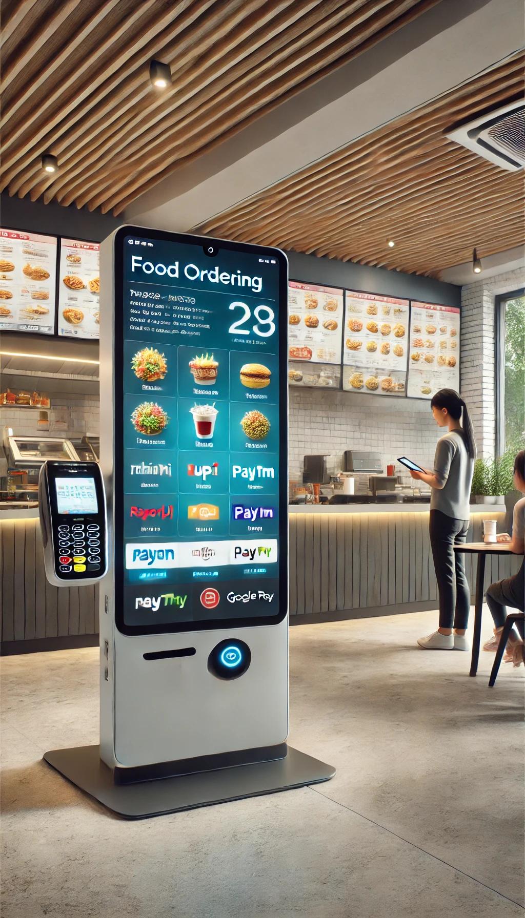 Bonrix Food Ordering Cloud-Based Self-Service Kiosk